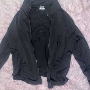 Black Zip-Up Jacket